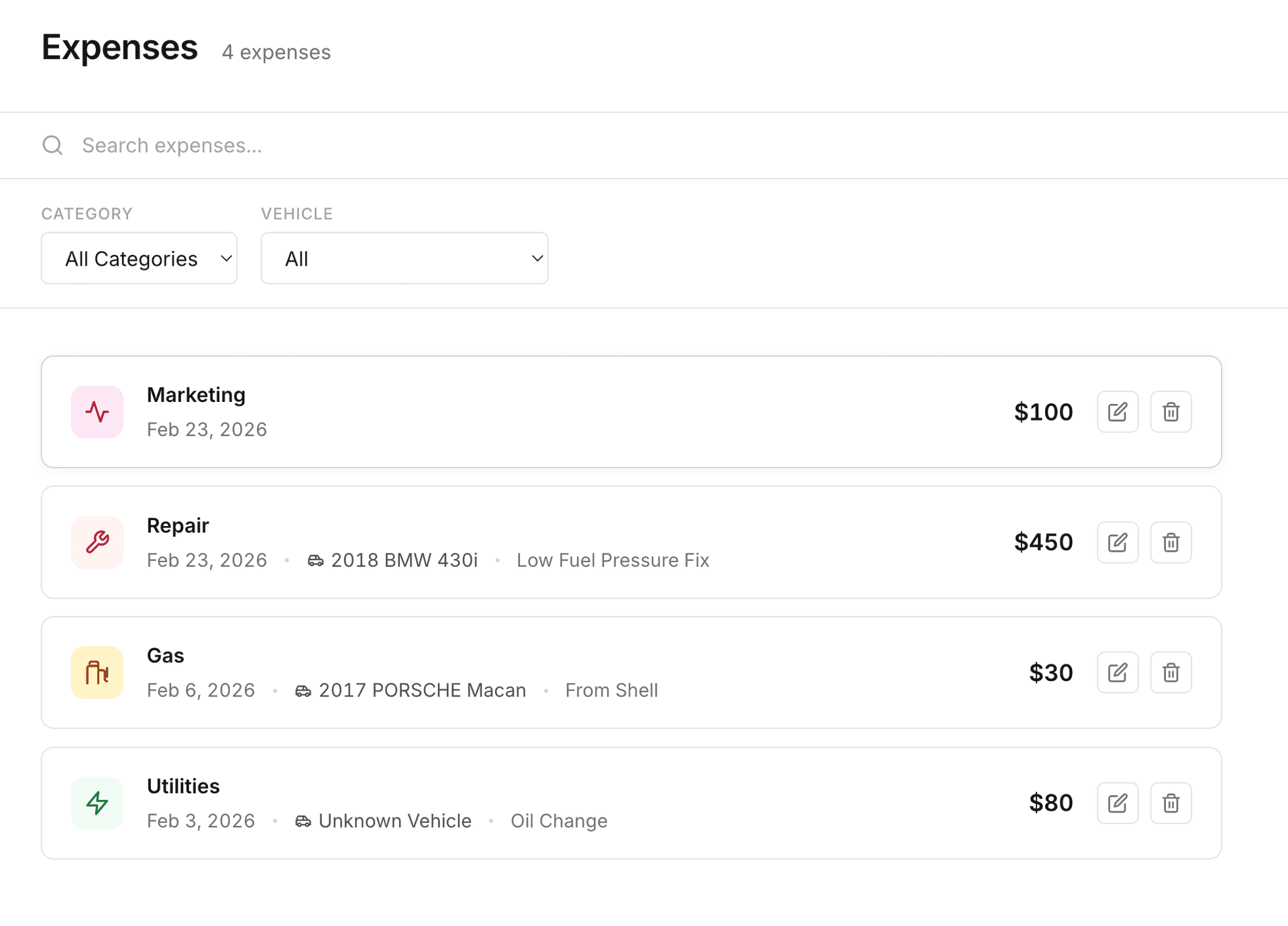Expenses